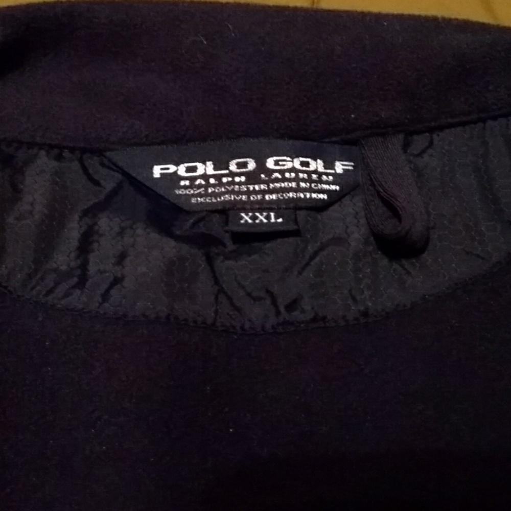 Mens polo golf vest